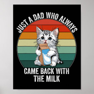 Poster Apenas um pai que sempre vinha com o leite Pai