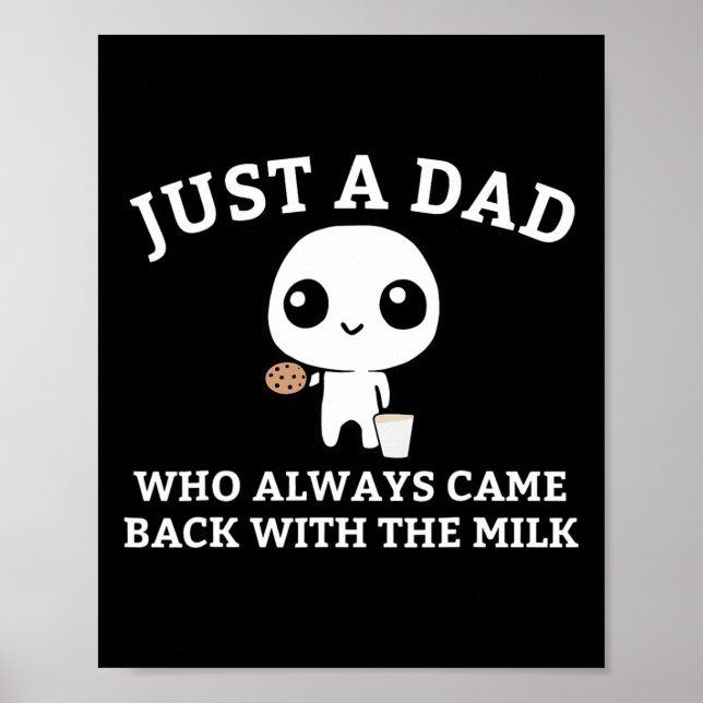 Poster Apenas um pai que sempre voltava com o leite1 (Frente)