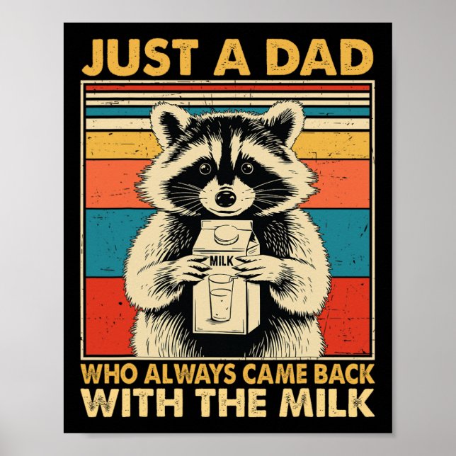 Poster Apenas um pai que sempre voltava com o leite Pai (Frente)