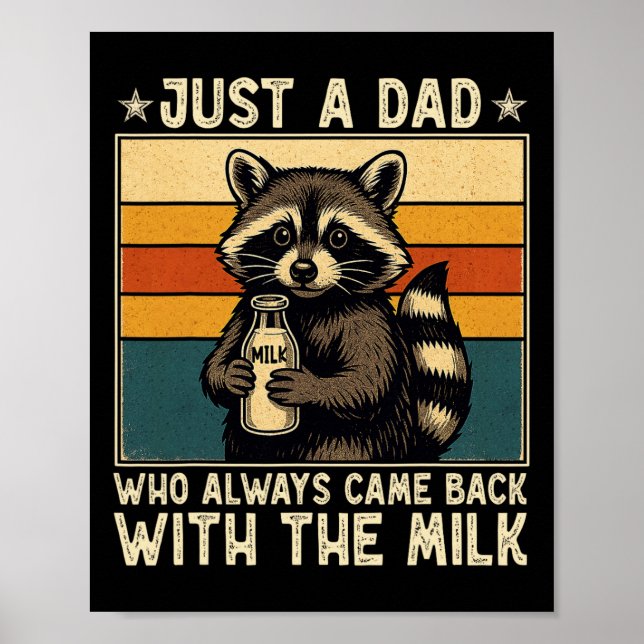 Poster Apenas um pai que sempre voltava com o leite Pai (Frente)