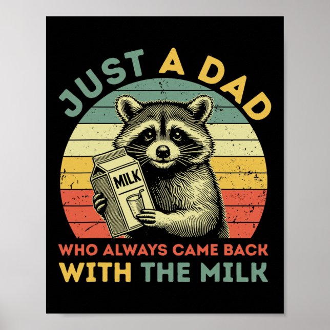 Poster Apenas um pai que sempre voltava com o leite Pai (Frente)