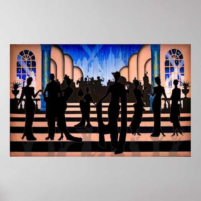 Pôster Apenas um toque do glamour de 1920 (Frente)