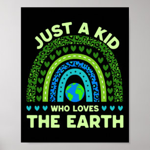 Poster Apenas Uma Criança Que Ama O Arco-Íris Do Dia Da T