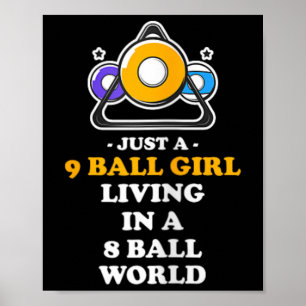 Poster Apenas Uma Garota De 9 Ll Vivendo Em Um Mundo De 8