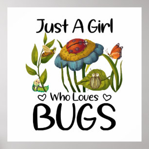 Poster Apenas uma garota que ama insetos