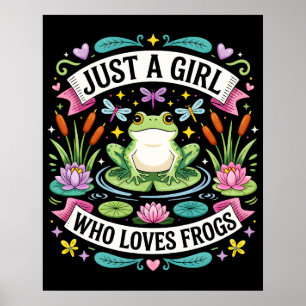 Poster Apenas uma garota que ama Sapos