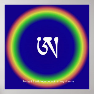 Poster Aperfeiçoamento de sonho lúcido