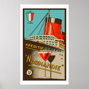Pôster Apéritif NORMANDIE (França)