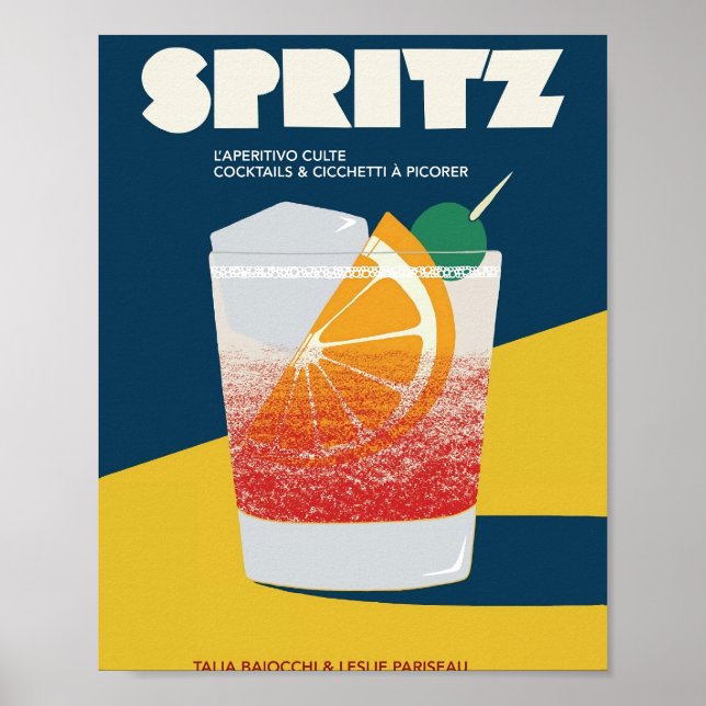 Poster Aperol spritz vintage (Frente)