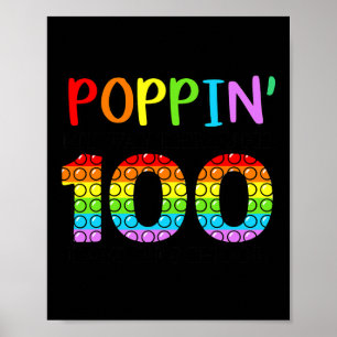 Poster Aperte O Meu Caminho Através De 100 Dias De Escola