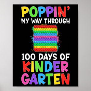 Poster Aperte O Meu Caminho Através De 100 Dias De Stu Do