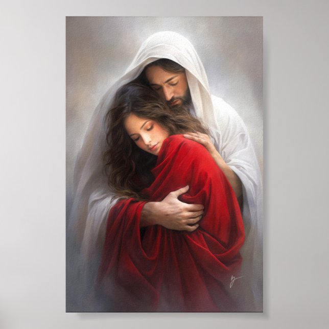 Poster Apesar de seus pecados serem tão escarlate (Frente)