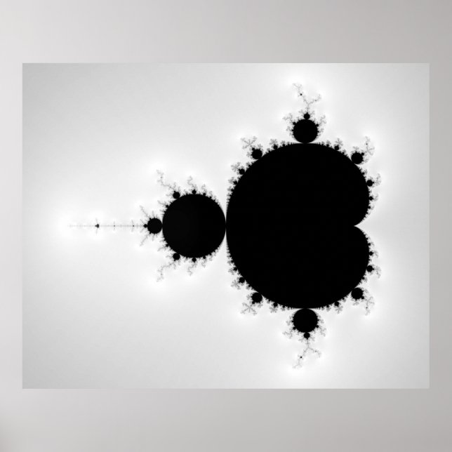 Poster Apfelmännchen Mandelbrot Set (Frente)