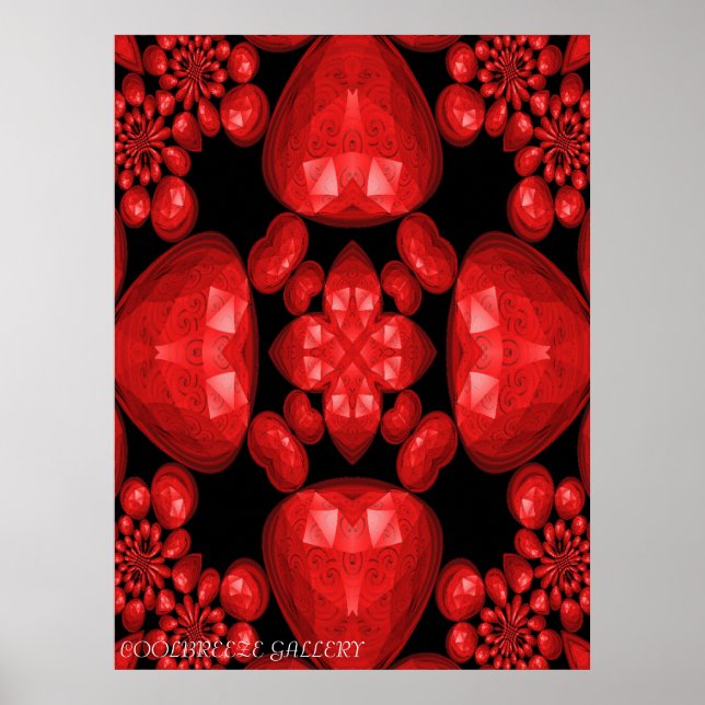 POSTER APHRODITE'S LOVE CHARM-RED SERIES I (Frente)