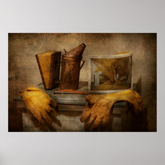 Pôster Apiary - O Apicultor (Frente)