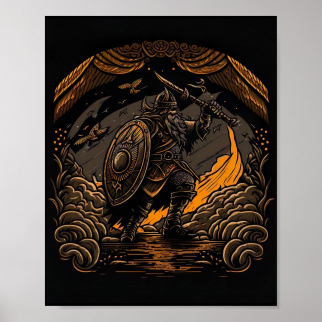 Poster - Apocalipse Asgardiano (Frente)