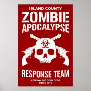 Poster Apocalipse do zombi