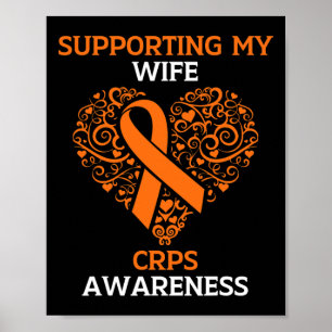 Poster Apoiando Minha Esposa Rsd Crps Sensibilização Mês