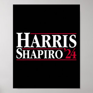Poster Apoiar o Presidente Kamala Tee