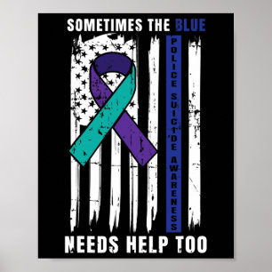Poster Apoie a Lei de Sensibilização para o Suicídio da P