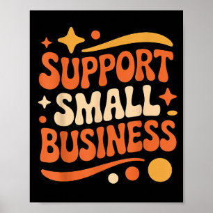 Poster Apoie o Empoderamento das Pequenas Empresas Compre
