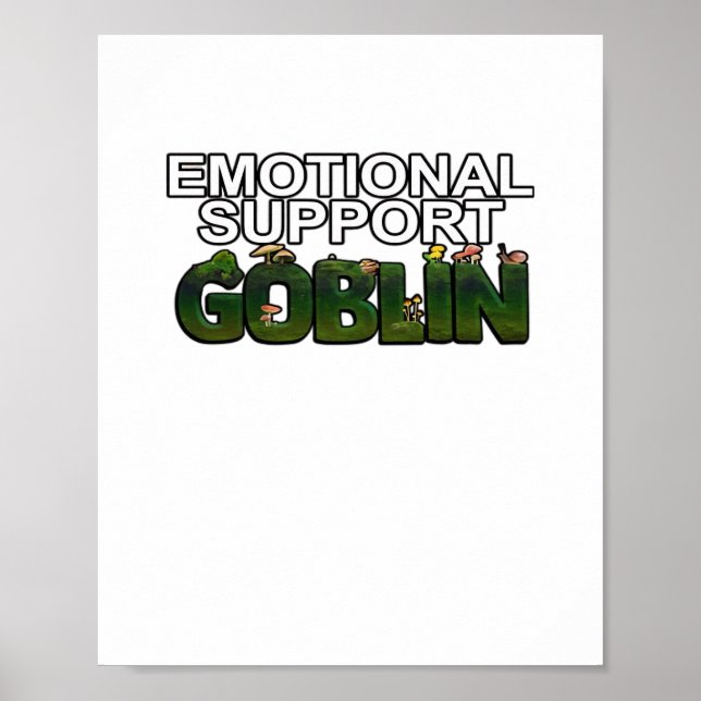 Poster Apoie o Goblin Clássico (Frente)