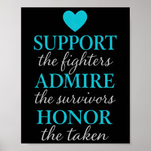 Poster Apoie Os Combatentes Admire A Honra Dos Sobreviven