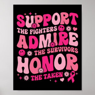 Poster Apoiem Os Combatentes Admirarem Os Sobreviventes A