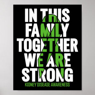 Poster Apoio à Doença - Consciência da Doença Renal Famil