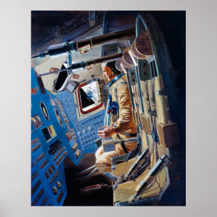 Poster Apollo 12 Rocket