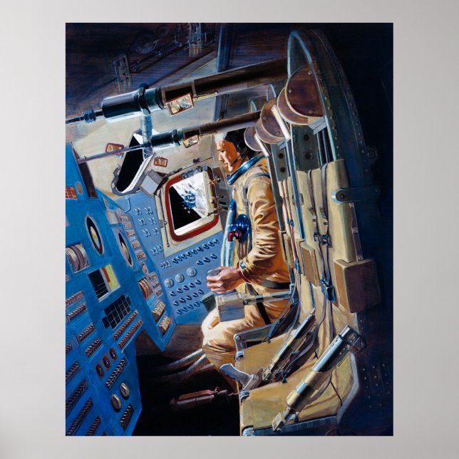 Poster Apollo 12 Rocket (Frente)
