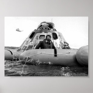 Pôster Apollo 14 Splashdown e recuperação