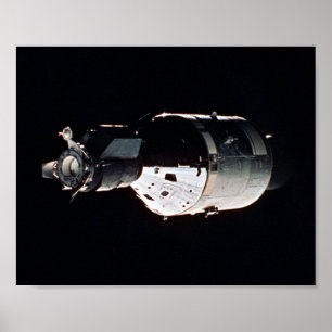 Poster Apollo Spacecraft (Projeto de Teste Apollo-Soyuz)