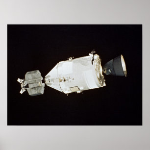 Pôster Apollo Spacecraft (Projeto de Teste Apollo-Soyuz)