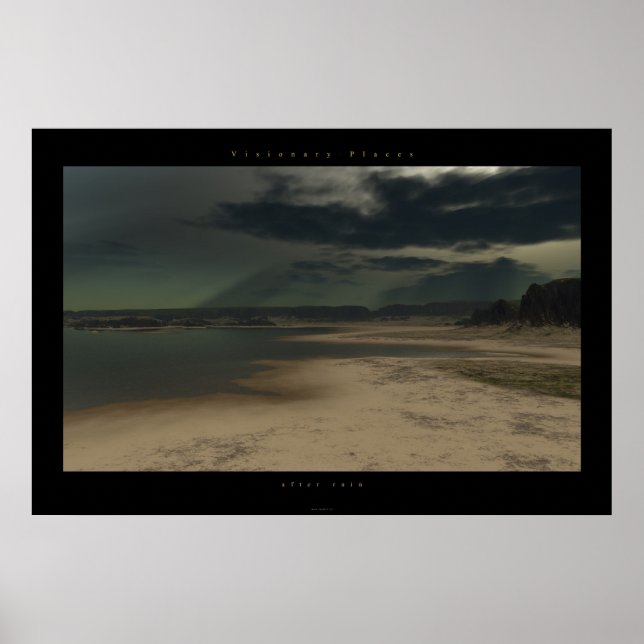 Pôster após a chuva (Frente)