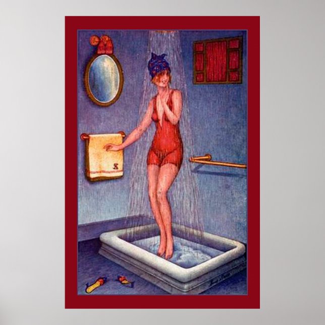 Poster Após a Natação (Frente)