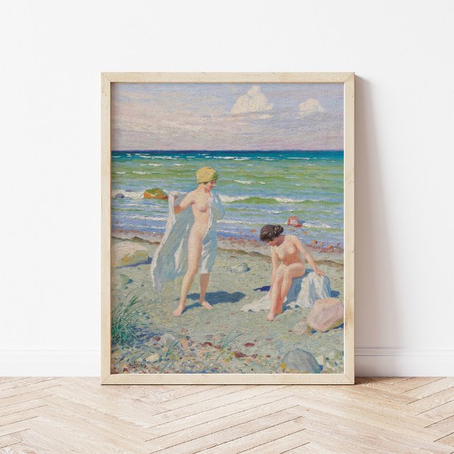 Poster Após a Natação | Paul Fischer (Criador carregado)