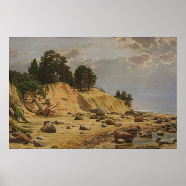 Poster Após a tempestade em Meri Hovi Ivan Shishkin (Frente)