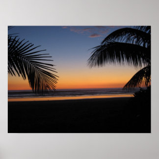 Pôster Após o pôr do sol