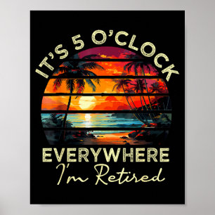 Poster Aposentadoria Divertida São 5 da Tarde em Todos os