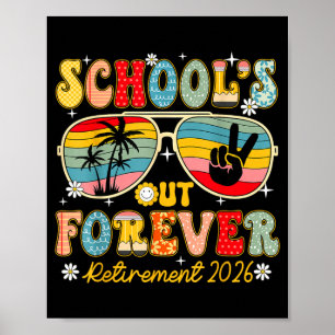 Poster Aposentadoria Escolas Afora Para Sempre 2026 Apose