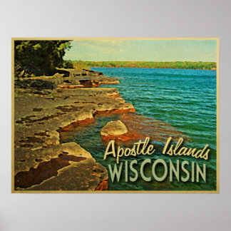 Pôster Apostle Islands Wisconsin