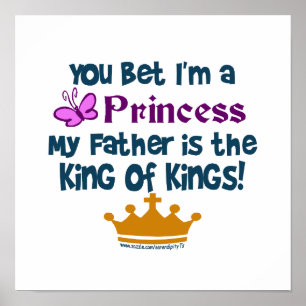 Pôster Aposto que sou uma princesa