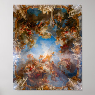 Poster Apoteose de Hércules no Chateau de Versailles