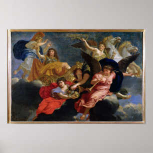 Poster Apoteose do Rei Luís XIV da França