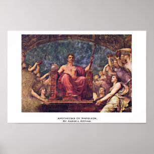 Pôster Apotheosis de Napoleon, por Andrea Appiani