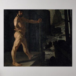 Poster Apotheosis de Paul Cezanne   de Delacroix
