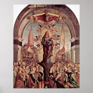 Pôster Apotheosis de St Ursula por Vittore Carpaccio