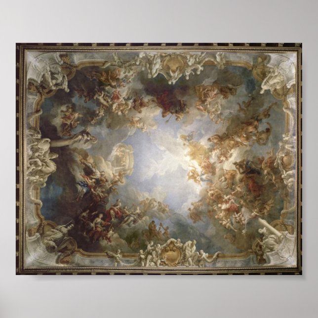 Poster Apothèse d’Hercuele Château de Versailles (Frente)