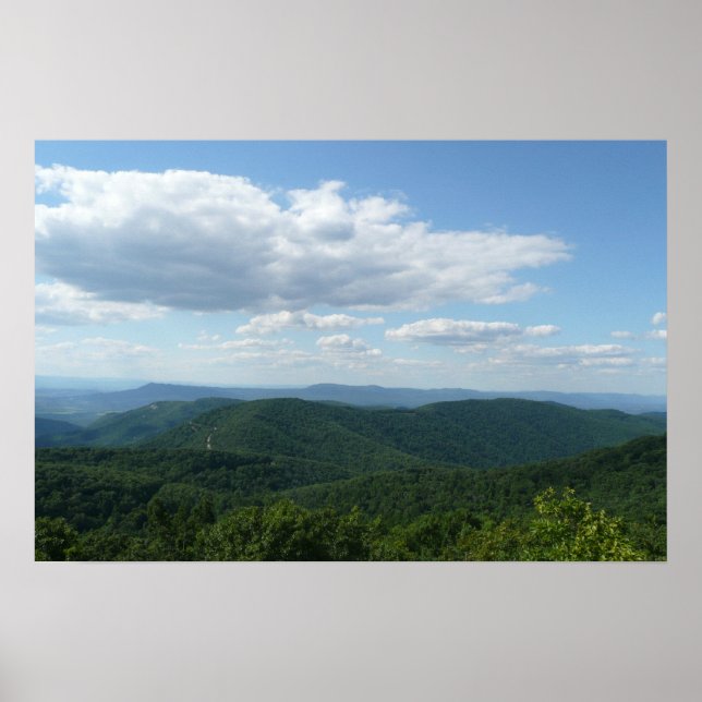 Pôster Appalachian Mountains I Shenandoah (Frente)